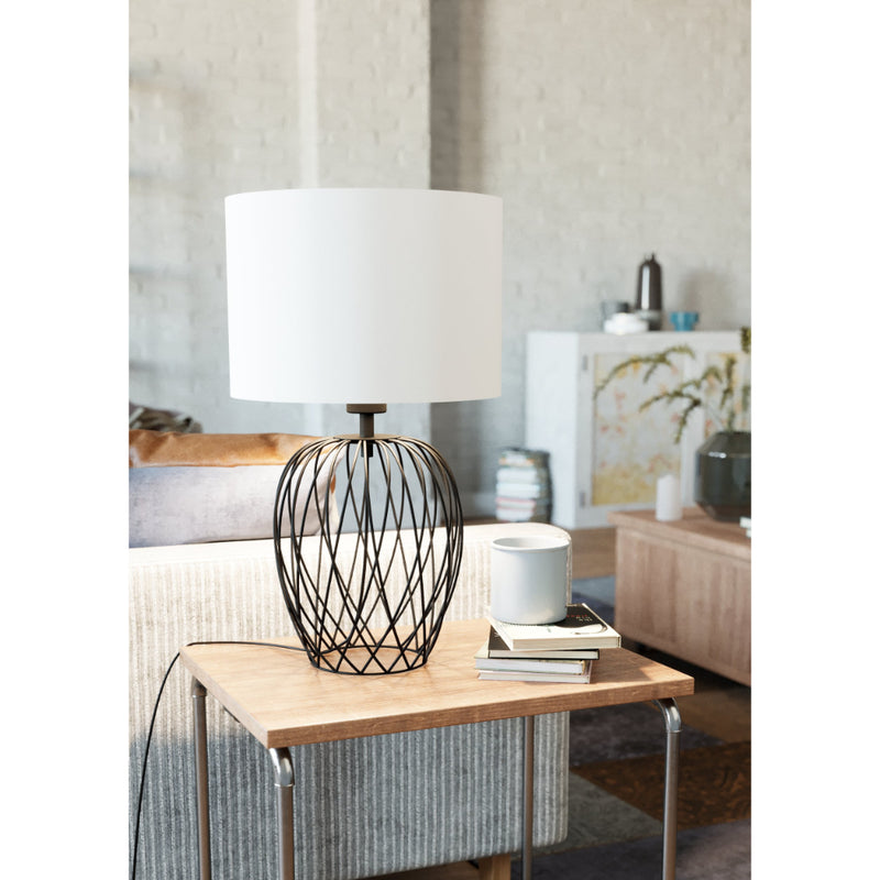 EGLO Nimlet Table Lamp - Black & White