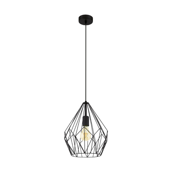 EGLO Carlton Pendant Light - Black