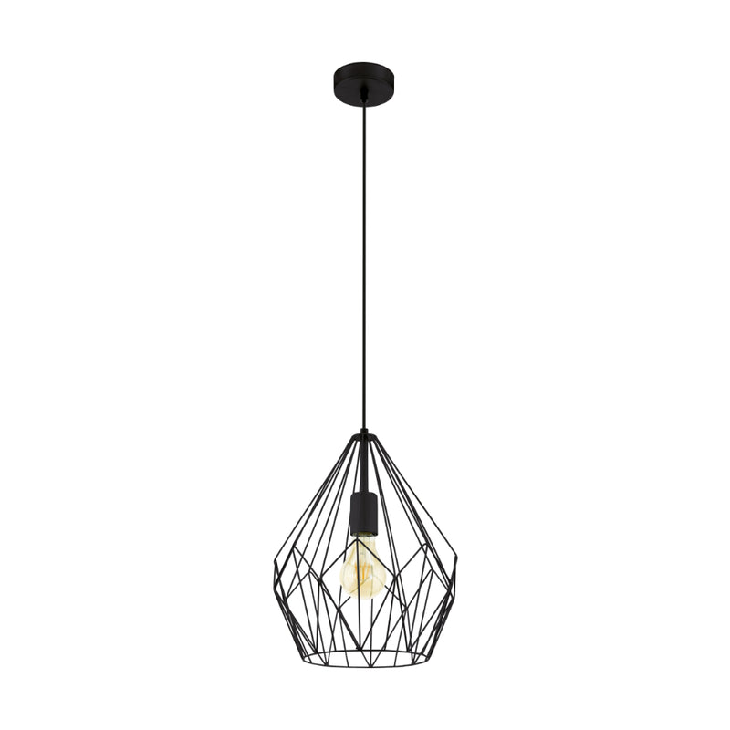 EGLO Carlton Pendant Light - Black