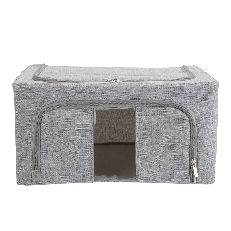 Lifeideas 100L Fabric Storage Box with Metal Frame