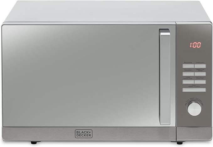 Black And Decker 30l Combination Microwave - Silver