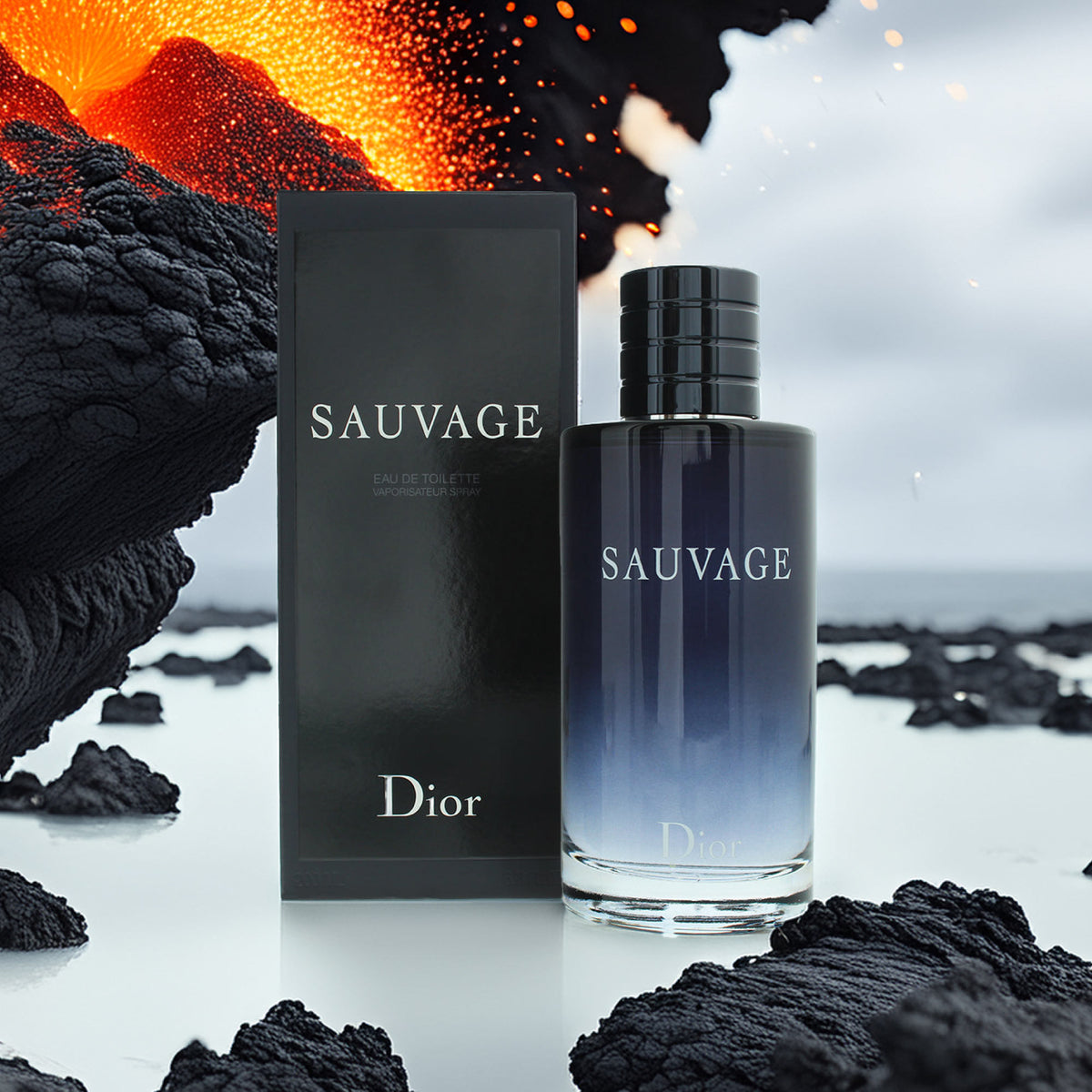香水(男性用) Dior Sauvage Eau de Parfum 200ml Christian Dior Sauvage Parfum for Men, 6.8 oz (200 ml