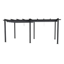 Breeins Aluminum Patio Pergola with Canopy