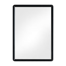 Livingandhome Rectangular Aluminum Alloy Frame Wall Mirror