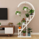 Breeins Indoor Arc Plant Stand with Shelves