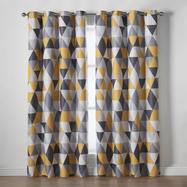 Malmo Room Darkening Ring Top Curtains