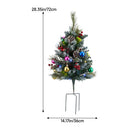 Lifeideas Artificial Christmas Tree with LED Lights and Decorations