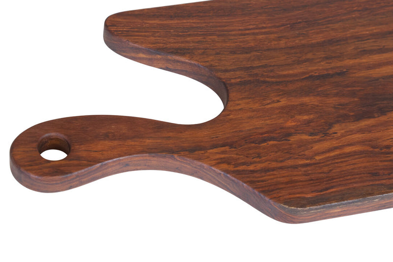 Rosi Tropical Rosewood Serving or Cutting Board in Organic Shape and Natural Finish