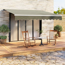 Breeins Outdoor Retractable Patio Awning For Window And Door