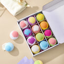 Sheonly 12Pcs DIY Three-Layered Bath Bombs