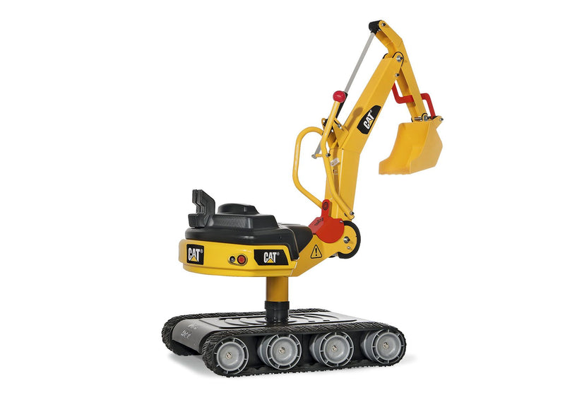 Metal Excavator with Tank Tracks - CAT