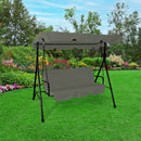 Riviera Green 3 Seater Padded Swing Hammock