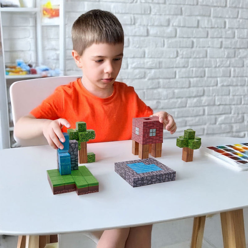 Kidkid Kid-Safe Magnetic Building Blocks Toy Set