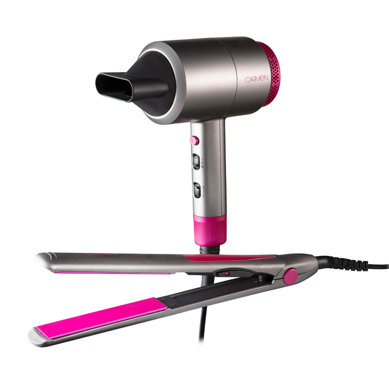 Carmen Neon Gift Hair Dryer & Straightener