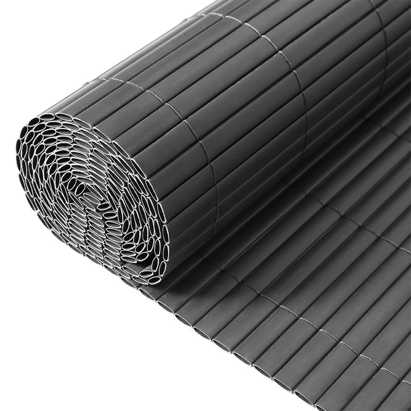 Livingandhome PVC Privacy Fence, Sun-blocked Screen Panels, Blindfold for Balcony
