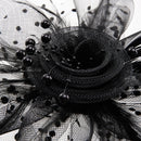 Black Vintage Style Fashion Fascinators