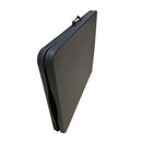 Folding Trestle Table - Black