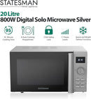 Statesman Solo Digital Microwave, 20 Litre, 800W