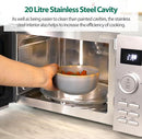 Statesman Solo Digital Microwave, 20 Litre, 800W