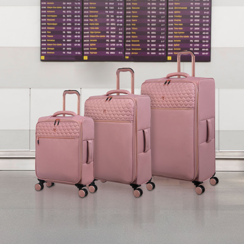 IT Luggage Suitcase Lux-lite Divinity Eva -  Mauve/Rose Gold