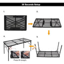 Breeins Portable Height Adjustable Camping Folding Table