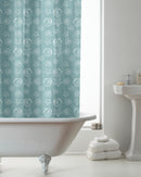 Country Club Shower Curtain with Hooks - Seashells