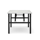 Livingandhome Marble Effect Folding Coffee Table