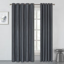 Lewis's Roma Eyelet Curtains - Steel
