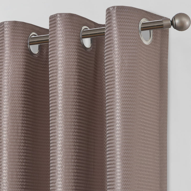 Lewis's Roma Eyelet Curtains - Natural