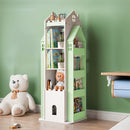 Kidkid 5-Tier Rotating Castle Bookshelf