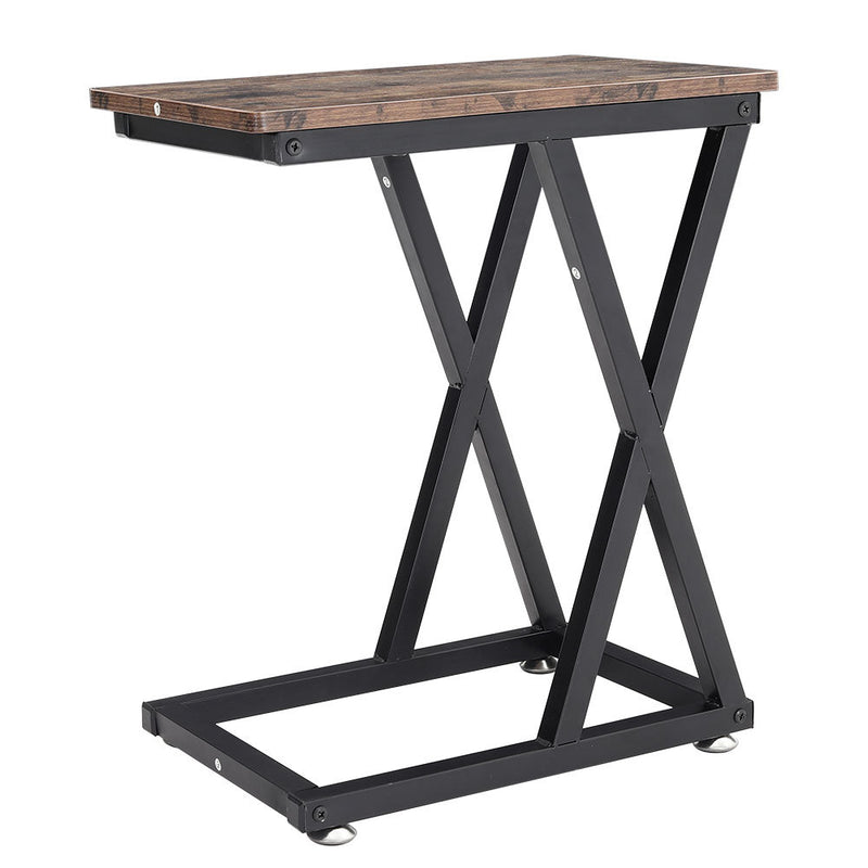 Livingandhome Vintage C-shaped Side Table