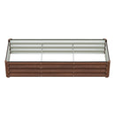 Breeins Rectangular Galvanized Steel Raised Garden Bed