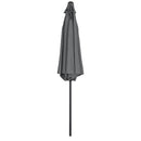 Livingandhome 3M Large Rotating Patio Parasol for Outdoor Sunshade and Rain