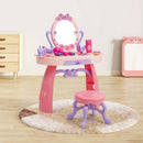 Livingandhome Dressing Table Toy Set With Drawer For Kids