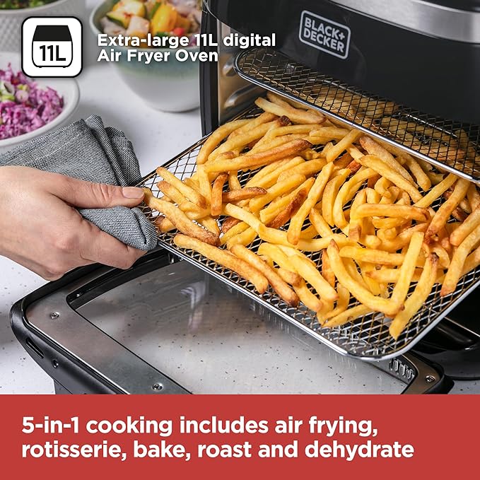 Black & Decker 11L Digital Air Fryer Oven
