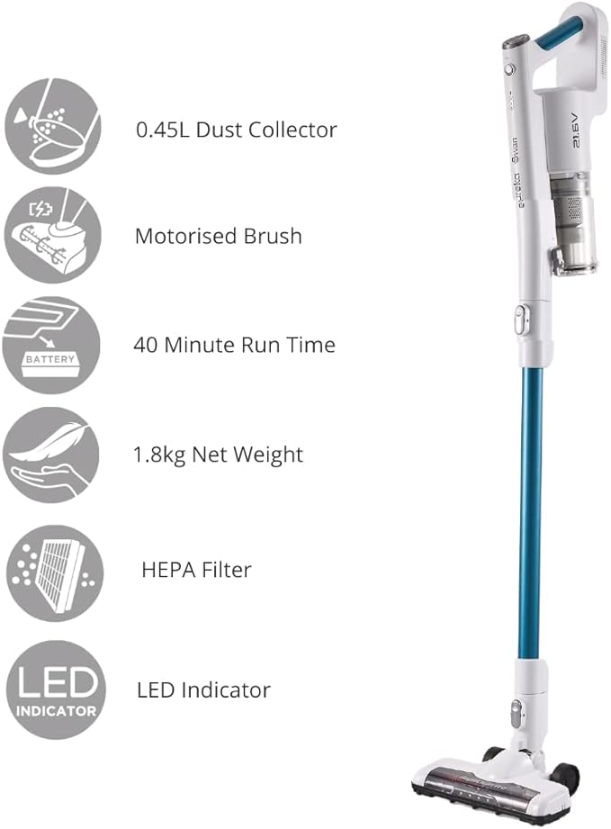 Swan Cordless Stick Vacuum