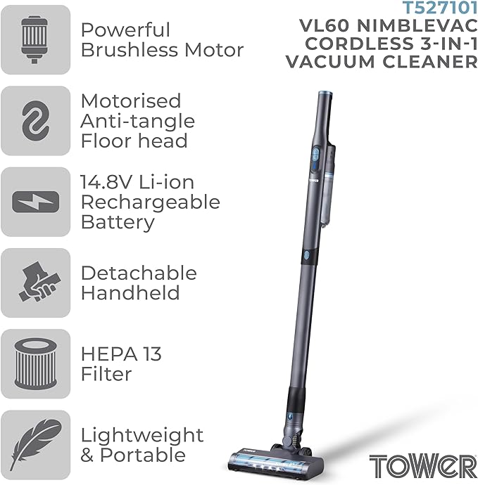 Tower VL60 Nimblevac Anti-Tangle