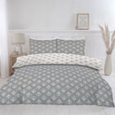 Lewis's Elara Duvet Set - Grey