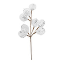 Glitter Eucalyptus Spray - Silver