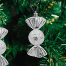 6pc Sweet Hanging Decorations - Silver