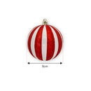 Candy Cane Baubles - Candy