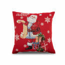 Lewis's Father Christmas Cushion - Red
