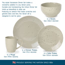 Lewis's Urban 16pc Speckle Dinner Set