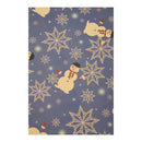 Lifeideas 10pcs Christmas Rustic Kraft Wrapping Paper Sheets