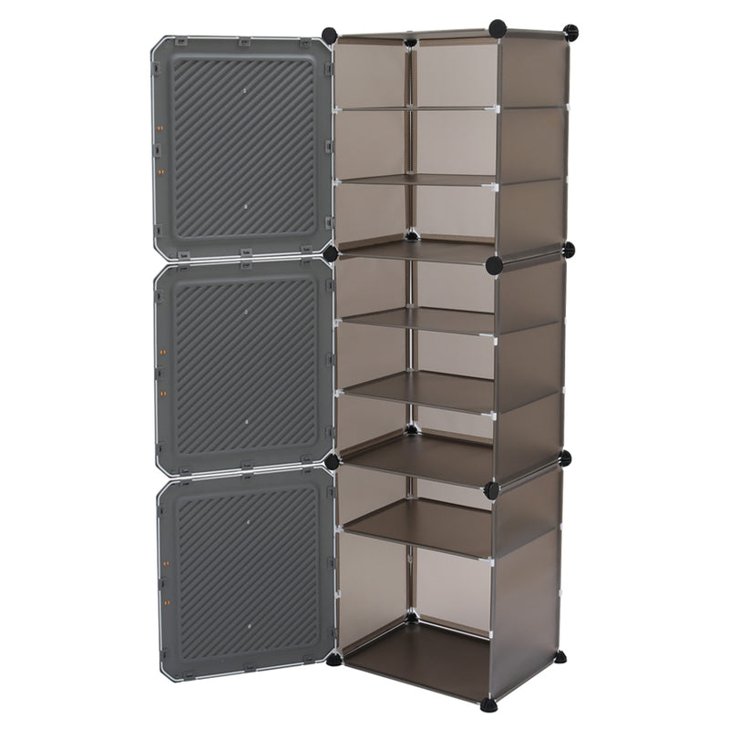 Livingandhome Foldable 8 Layer Shoe Organizer