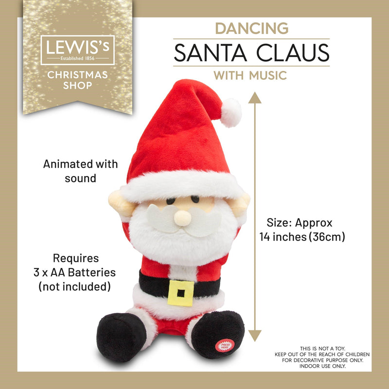 Dancing Santa Claus with Music