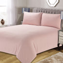 Lewis's Cassandra Dotty Waffle Duvet Set - Blush