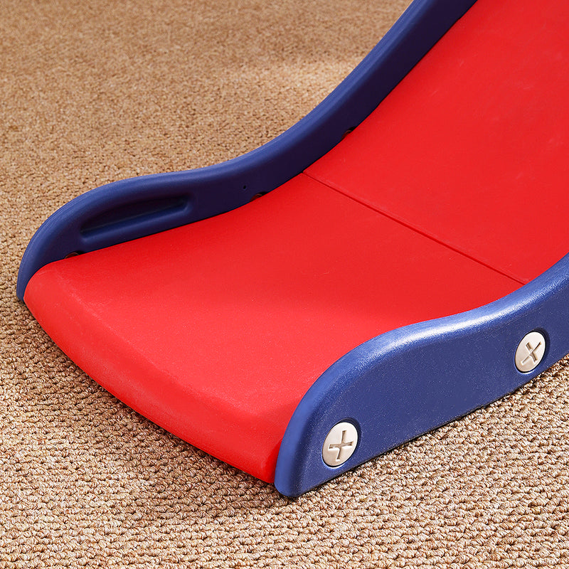 Kidkid Blue and Red Foldable Plastic Slide for Kids