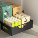 Lifeideas Black Steel Cabinet Bowl Holder