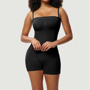 Bandeau Tummy Control Seamless Boyshorts Shapewear Bodysuit Top